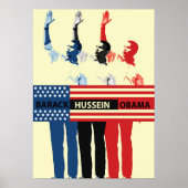 Barack Hussein Obama Poster (Voorkant)