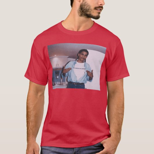 Barack Hussein Obama T-shirt (Voorkant)