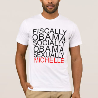 Barack is aardig, maar... t-shirt