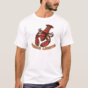 Barack Lobster T-shirt met lettering