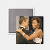 Barack & Michele Obama Magneet (Voorkant / Achterkant)