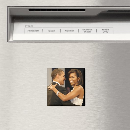 Barack & Michele Obama Magneet (Insitu (Vaatwasser))