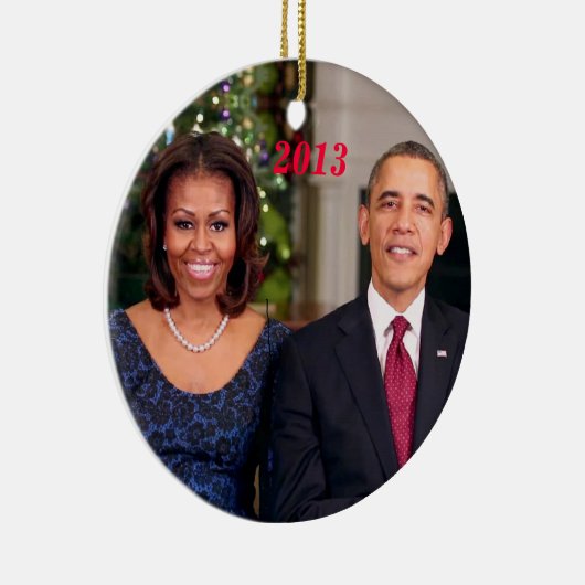 Barack & Michelle 2013 - Ornament (Rechts)