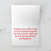 Barack & Michelle 2013WA-Wenskaart Feestdagen Kaart (Binnen)