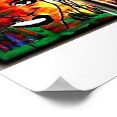 BARACK MICHELLE OBAMA BLACK PRESIDENT EERSTE LADY POSTER (Hoek)