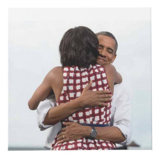 Barack & Michelle Obama - Foto Cube Kubus (Rechts)