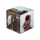 Barack & Michelle Obama - Foto Cube Kubus (Voorkant hoekig)