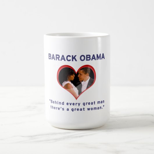Barack & Michelle Obama Koffiemok (Center)