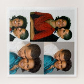 BARACK & MICHELLE OBAMA LEGPUZZEL (Horizontaal)