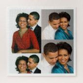 BARACK & MICHELLE OBAMA LEGPUZZEL (Verticaal)