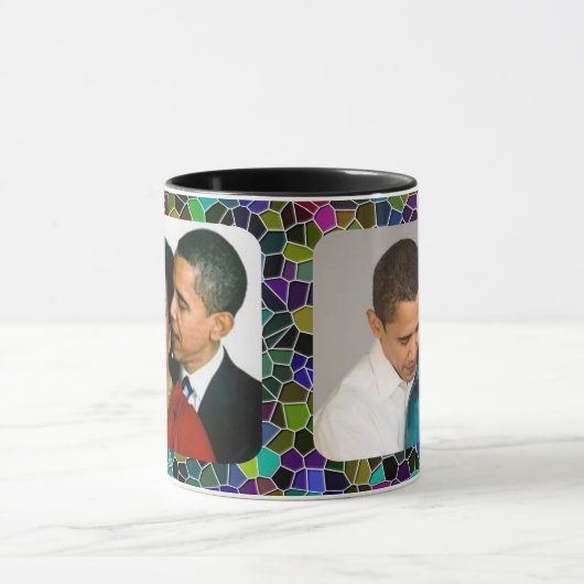 BARACK & MICHELLE OBAMA MOK (Midden)