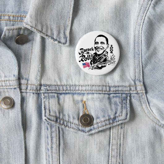 Barack N' Roll Button (In situ)