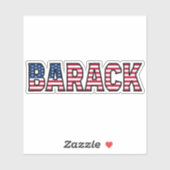 Barack Name Vorname USA Sticker Stickerset (Vel)