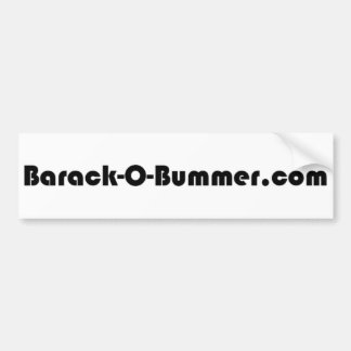 Barack-O-Bummer Bumpersticker