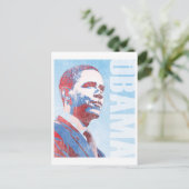 Barack Obama '08 Briefkaart (Staand voorkant)