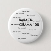 BARACK OBAMA "08 Button (Voorkant)