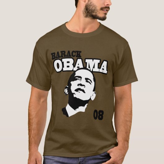 Barack Obama '08 T-shirt (Voorkant)