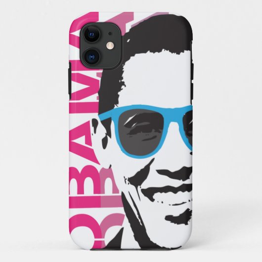 Barack Obama 12 Shades iPhone 5 Hoesje (Achterkant)