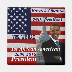 Barack Obama, 1st Afrikaans-Amerikaanse President_ Magneet