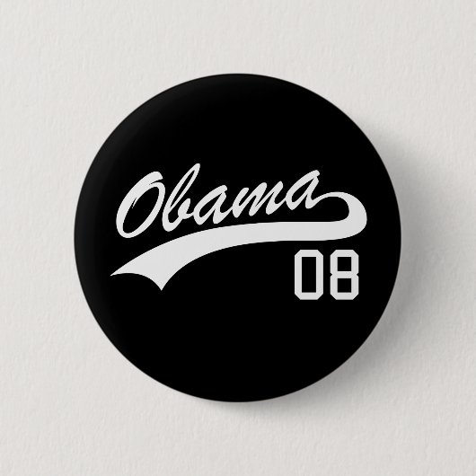 Barack Obama 2008 Jersey Button (Voorkant)