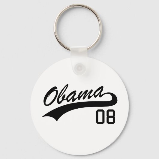 Barack Obama 2008 Jersey Sleutelhanger (Voorkant)