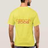 Barack Obama 2008 Neon Design T-shirt (Achterkant)