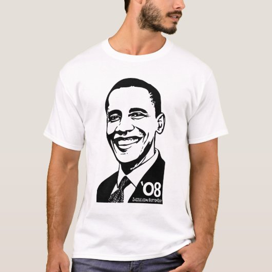 Barack Obama 2008 Shirt  (Voorkant)