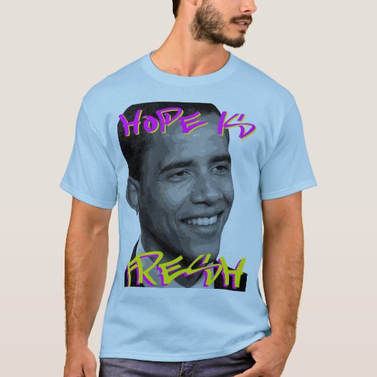 Barack Obama 2008 T-shirt (Voorkant)