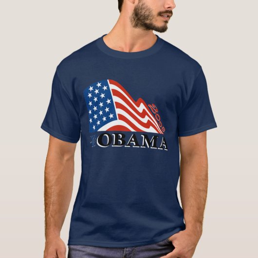Barack Obama 2008 T-Shirt (Voorkant)