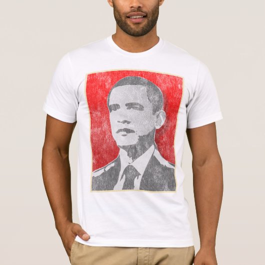 Barack Obama 2008 T-shirt (Voorkant)