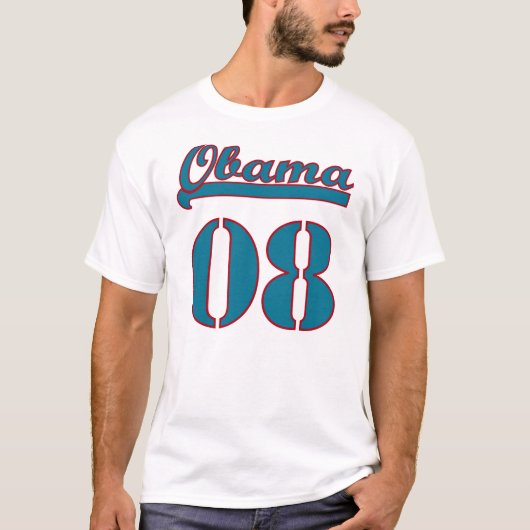 Barack Obama 2008 T-shirt (Voorkant)