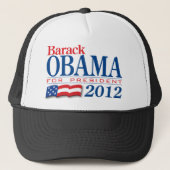 Barack Obama 2012 Apparel Trucker Pet (Voorkant)