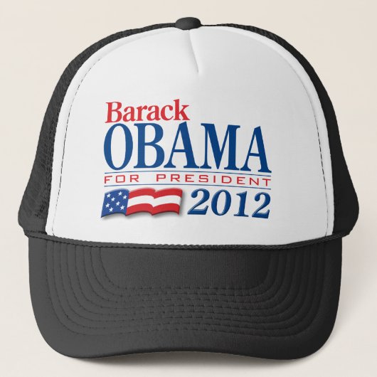 Barack Obama 2012 Apparel Trucker Pet (Voorkant)