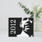 Barack Obama 2012 Briefkaart (Staand voorkant)