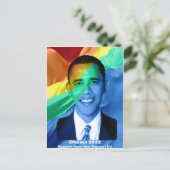 Barack Obama 2012 Briefkaart (Staand voorkant)
