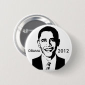 Barack Obama 2012 Button (Voorkant /achterkant)