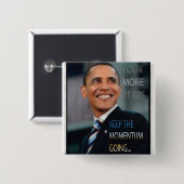 Barack Obama 2012 Button (Voorkant /achterkant)