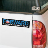 Barack Obama 2012 "Forward" Bumpersticker (Op Truck)