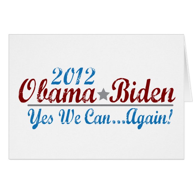 barack obama 2012 herverkiezing (Voorkant Horizontaal)
