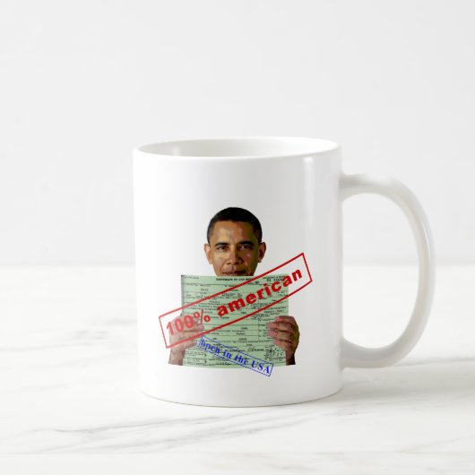 Barack Obama 2012 Koffiemok (Rechts)