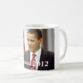Barack Obama 2012 Koffiemok (Voorkant rechts)