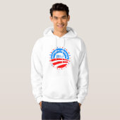 Barack Obama 2012 Logo Design Hoodie (Voorkant volledig)