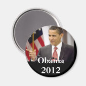 Barack Obama 2012 Magneet (Voorkant / Achterkant)