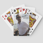 Barack Obama 2012 Pokerkaarten (Achterkant)