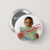 Barack Obama 2012 Ronde Button 5,7 Cm (Voorkant /achterkant)