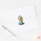 Barack Obama 2012 Ronde Sticker (Envelop)