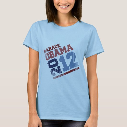 BARACK OBAMA 2012 SWAY .png T-shirt (Voorkant)