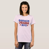 Barack Obama 2012 T-shirt (Voorkant volledig)