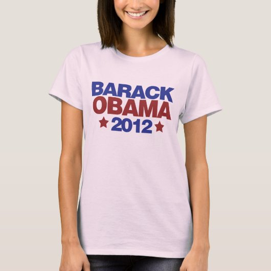 Barack Obama 2012 T-shirt (Voorkant)