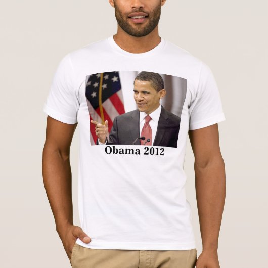 Barack Obama 2012 T-shirt (Voorkant)